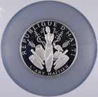 1969 25 Haiti Gourdes Haitian Art Ngc Pf68 Ultra Cameo  999 Oversize Silver Coin