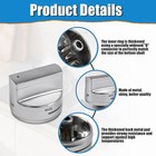 W11101439 W10858251 Oven Range Burner Knob Fit Whirlpool Maytag Gas Stove Knobs