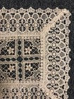 4 Pieces Set 12x12  Square Embroidered Lace Placemat Doily Doilies Wedding Party