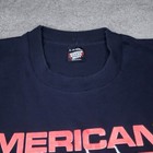 Rare Vintage American And Proud Desert Storm T-shirt Men s Xl Black Big Graphic