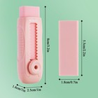 4 1 Pack Rubber Pink Erasers Sliding Retractable Eraser  Soft Cute Erasers Pu   