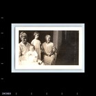 Old Vintage Photo Older Women Glasses Cute Baby Girl Intense Stare Snapshot