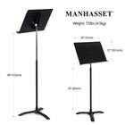 Manhasset 48 Symphony Music Stand - Adjustable 26  To 48  - Made In Usa