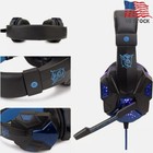 3 5mm Gaming Headset Mic Headphones Stereo Bass Surround For Ps5 Ps4 Pc Xbox One