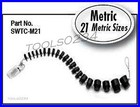 Swtc-m21 Thread Checker Tester Gages Metric Usa Male Female 21 Pc 