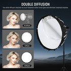 Neewer Parabolic Softbox Kit 35 4  Bowens Mount Soft Box With Light Diffusers