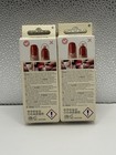 Kiss Impress Press-on Nails Manicure Short 88898 Hydrangea Blue  lot Of 2 