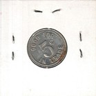 Michigan City Indiana - Ritz Klub F   J - Good For 5 Cents - Trade Token