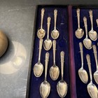 Presidents Commemorative Spoon Collection 33 Pieces Wm A Rogers Mfg Silver Plate