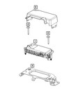 Genuine Mopar Forward Facing Camera 56029919aa