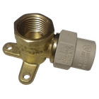 25 Pack Xfitting 1 2  Female Npt X 1 2  Cpvc Drop Ear Elbow   Lead Free Brass 