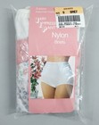 Sears Very Impressive Panties Nylon Briefs Floral Sheer Granny Panty 3-pk Sz 9