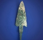 Ancient Luristan Arrowhead Bronze Age 1250bc Authentic 16cm L