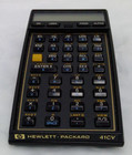Vintage Hewlett Packard Hp 41cv Calculator With  math 1   Real Estate  Packs