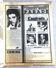 Elvis Presley  Country Music Parade Magazine August 1989 Plus Cindy Walker
