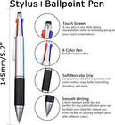 4-pack Multi-colored Stylus Pen For Touch Screen  1 0mm Ballpoint For Ipad
