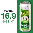 Vinut 100  Soursop Juice  No Added Sugar  16 9 Fl Oz Pack Of 24