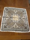 Elegant Paisley Pattern Square Scarf