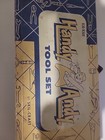 Antique Handy Andy Tool Box In Metal Case