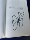 Dale Earnhardt Jr    racing To The Finish  Hardcover Book - Autographed signed