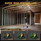 Prexiso 100ft Laser Level Self Leveling Cross Line Lasers Dual Module 150   Angle