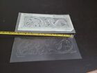 Craftaid Leather Template Design Pattern Sheet Billfold Alfabet Flowers Lot Of 5