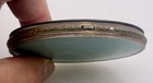 Vintage Guilloche Enamel Powder Compact  -  97592