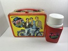 Happy Days Metal Lunchbox Lunch Box Fonz Thermos Yellow 1976 Tv Richie  Fonzie