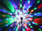 3w E27 Disco Ball Lamp Rgb Rotating Led Sound Activated Strobe Lights Party B   