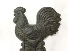 New Rustic Cast Iron Rooster Door Stop  1184-0163 