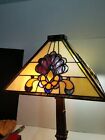Vtg Art Deco  Nouveau  Stained Slag Glass Lamp Shade Tiffany Style