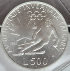Choice gem Bu Republic Of San Marino 1988 R 500 Lire Silver Coiin - Mint Sealed