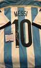 Lionel Messi Signed 3 Star Argentina Home Shirt jersey   Psa Witnessed