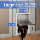 2pack Dog Door Replacement Flaps - Fits Petsafe Dog Door Pac11-11039 Measures 