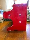Vintage Schoenhut Red Wooden Children s Piano 25 Keys  