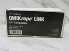 New In Box Southwire Ss-14 Qwikrope Link Soft Shackle 1 4  3 Pack  