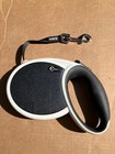 Retractable 26ft Dog Leash Heavy Duty Up To 90lbs  black Color  One-handed Lock 