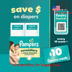  hot Sale  Pampers Swaddlers Diapers  Size 3  132 Count  New Usa Free Shipping