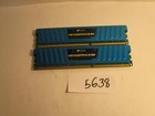 Corsair Vengeance Blue 2x4gb 8gb Pc3-12800 1600mhz Ddr3 Desktop Memory Ram  5638