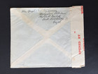 D Palestine 1940s 15m On Cover Jerusalem Postmark Pc 22 Censor To Switzerland