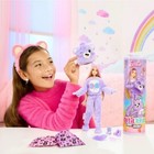 Barbie Cutie Reveal Care Bear Series Share Bear Purple Surprise Doll