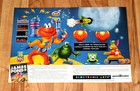 1993 James Pond 3 Snes Sega Genesis Game Gear Very Rare Vintage Poster 30x42cm