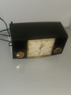 Bulova 160 Clock Radio Tested Sounds And Clock Works Selling As Is   