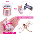 20 Gauge Jewelry Wire  28 Yards Craft Wire Tarnish Resistant Copper Beading Wire