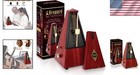 Compact Mechanical Metronome With Bell - 2-year Warranty   Free Cleaning Cloth
