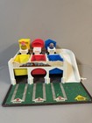 Fisher Price Little People 1965  979 Dump Truckers Station Vintage W People