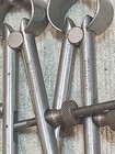Starrett Tool Lot Of 3 Spring-type Dividers  Calipers W square   Round Legs