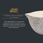 5-piece Ceramic Mixing Bowl And Measuring Bowl Set  Dot Pattern