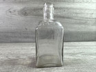 Vintage Early 1900s Depose Villacabras Purgative Water Clear Glass Bottle