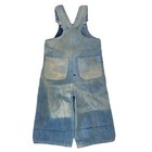 Vintage 50s Oshkosh B gosh Union Made Sanforized Distressed Overalls M 10-12 